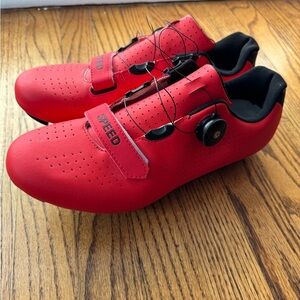 Men’s Red Cycling Shoes - size 45